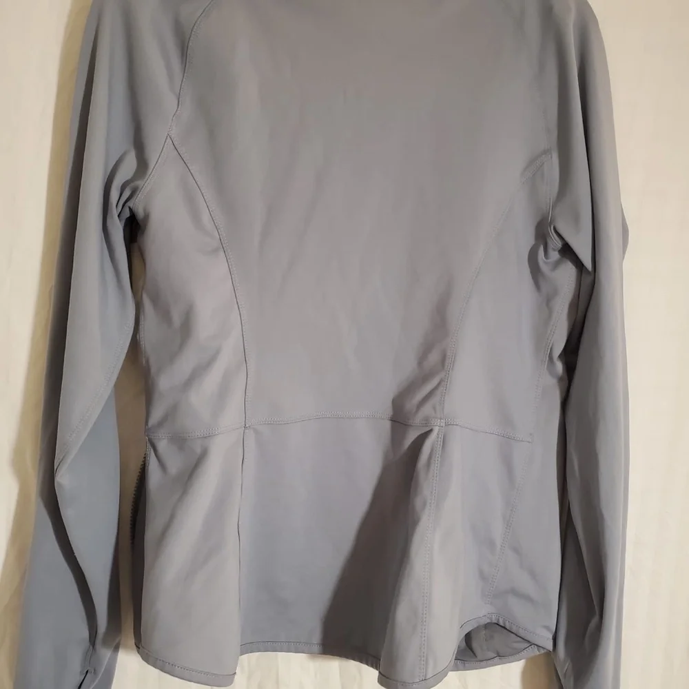 WOMEN GREY YOGA JACKET - Picture 2 of 3